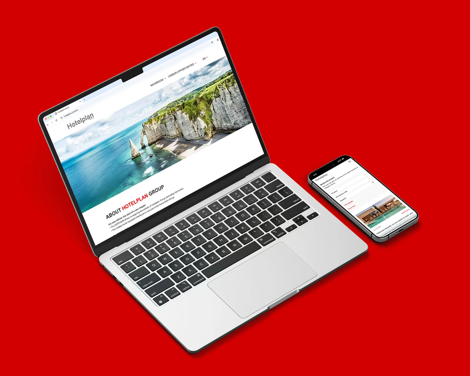 Hotelplan Group · corporate website